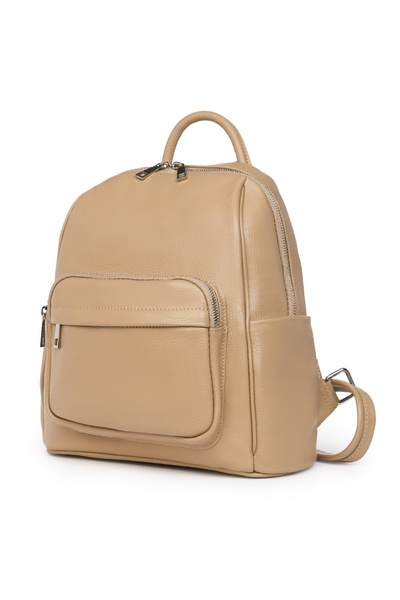 myOwn Rucsac din piele naturală Vicenzo bej