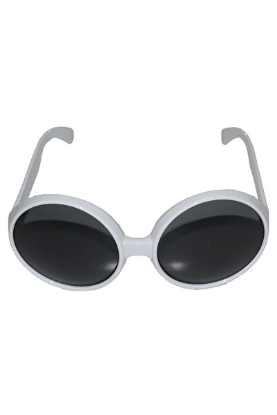 Lisinya نظارات حفلات نوستالجيا جرين كام باللون الأبيض لثمانينات القرن الماضي ...