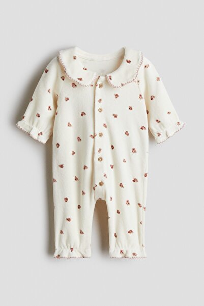 H&M Pamuklu Velur Tulum