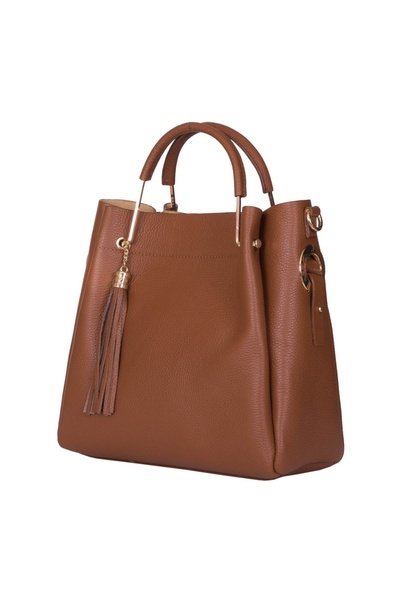 myOwn Geantă de damă din piele naturală Fabiana coniac