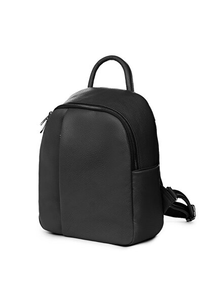 myOwn Angelo black genuine leather backpack