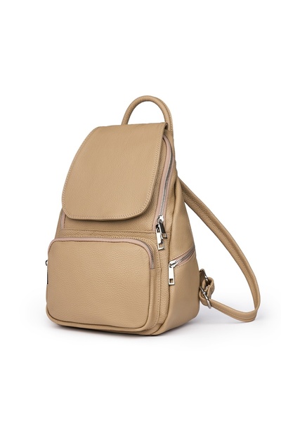 myOwn Rucsac Amadeus bej din piele naturală