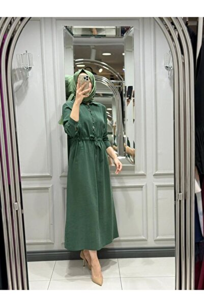 FUAT GÜRSEN Φόρεμα με κορδόνι μέσης