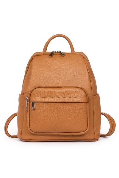 myOwn Vicenzo cognac genuine leather backpack