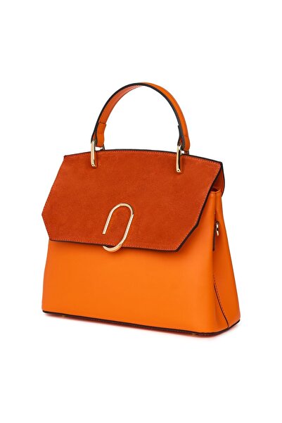 myOwn Ruby orange genuine leather purse