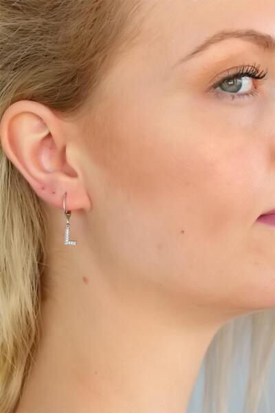 Lisinya أقراط على شكل حرف L - TYGOO