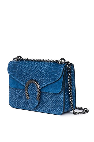 myOwn Γυναικεία τσάντα χειρός από δέρμα Diane μπλε