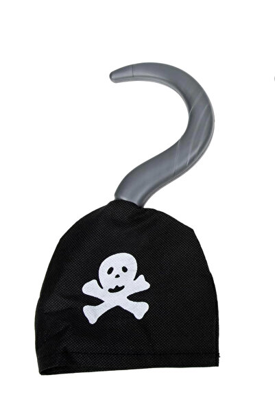 Lisinya Pirate Hook Made of Fabric Material Pirate Hand with Nautical Print -...