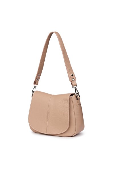 myOwn Geantă Roberta roz din piele naturală