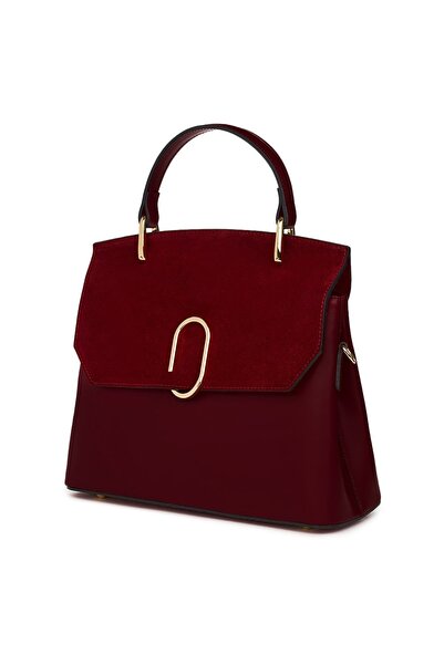 myOwn Poșetă din piele naturală Ruby, bordeaux