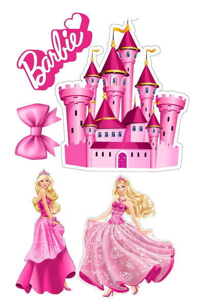 BatıDoğu Yenilebilir Şekerli Kağıt Baskısı Cupcake ve Pasta Resim Baskı Barbi...