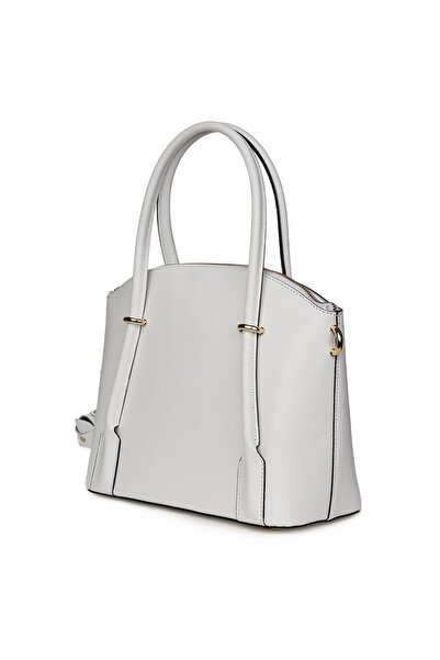 myOwn Women's leather bag Gabriella white