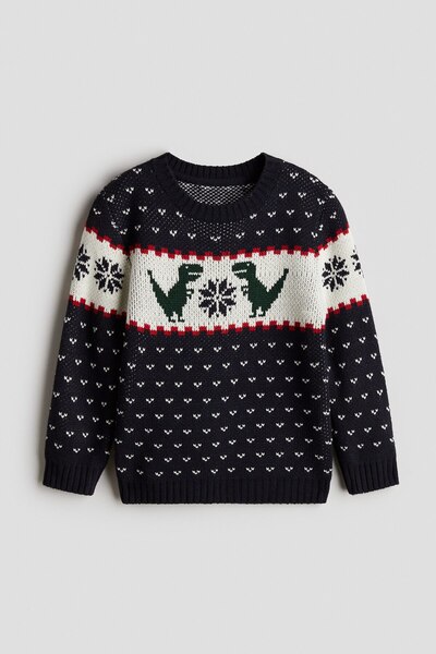 H&M Jakarlı Triko Kazak