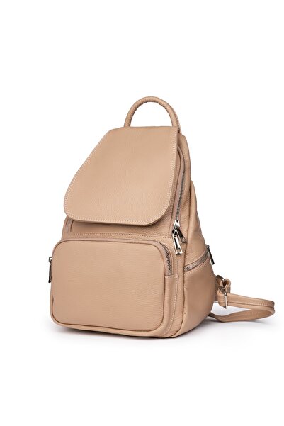 myOwn Ροζ σακίδιο πλάτης Amadeus από γνήσιο δέρμα