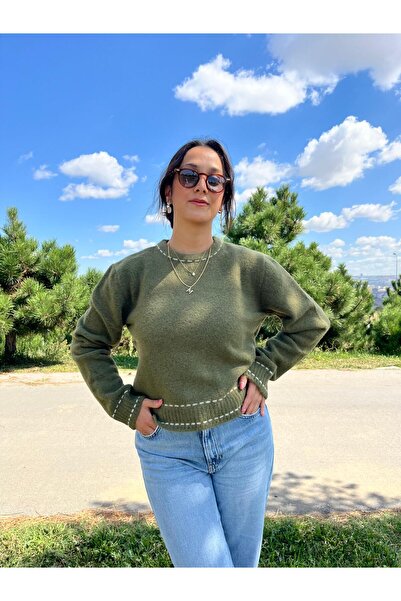 VAZIRADK سترة مريحة بتفاصيل خياطة مميزة