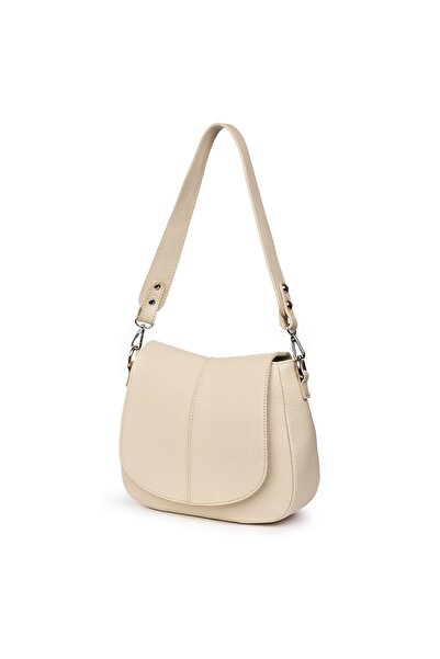 myOwn Geantă Roberta din piele naturală, culoare crem