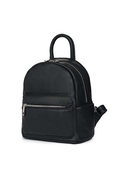 myOwn Rafael mini leather backpack black