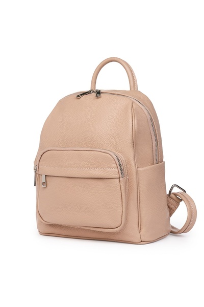myOwn Vicenzo pink genuine leather backpack