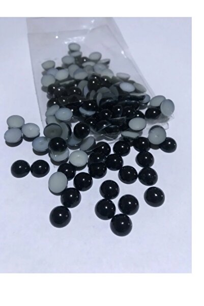 BEİLYS COSMETİCS & ACCESSORY Siyah Yarım Inci - 8 Mm (100 GR - 650-700 AD)