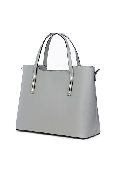 myOwn Γυναικεία δερμάτινη τσάντα Ligia γκρι