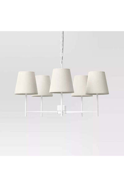 None SEALED - 5 Arm Shaded Chandelier - Threshold™