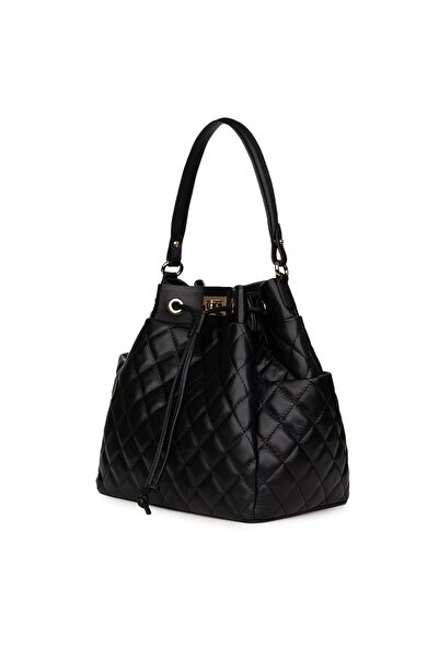myOwn Felice black quilted leather bag