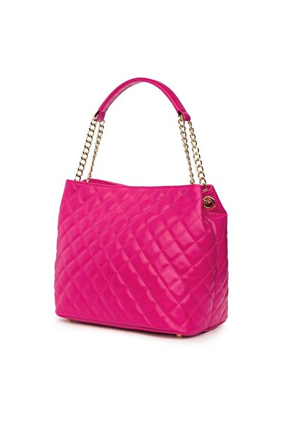 myOwn Geantă Paloma fuchsia din piele matlasată