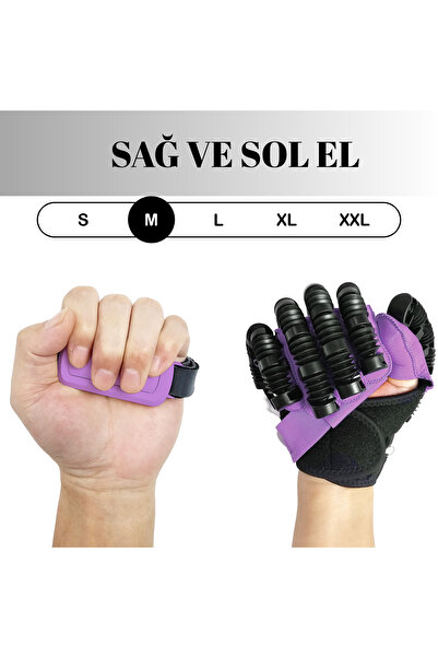 MEDİVANCE El Rehabilitasyon Egzersiz Eldiveni: Felç, İnme ve El Yaralanmaları Sonrası Fizik Tedavi Eldiveni