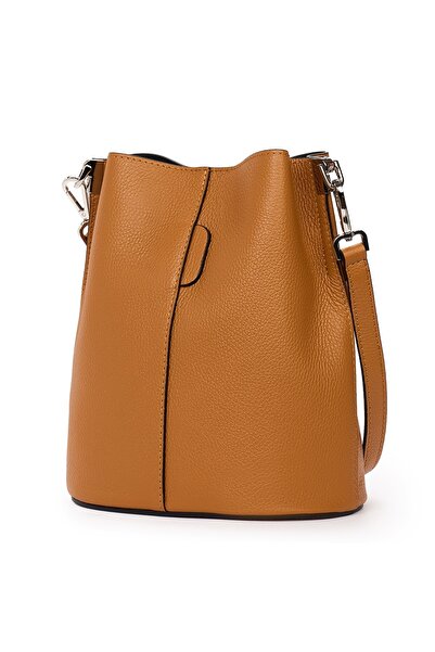 myOwn Geantă de damă din piele naturală Mimosa, culoare coniac