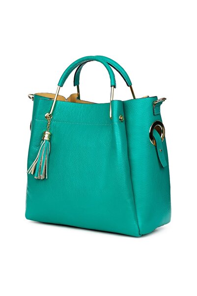 myOwn Geantă de damă din piele naturală Fabiana vernil