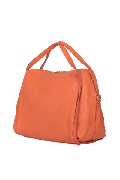myOwn Geantă de damă din piele naturală Evelyn portocalie