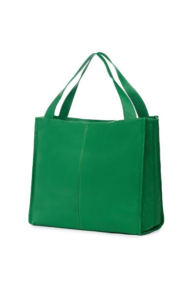 myOwn Дамска чанта от естествена кожа, Naomi зелена