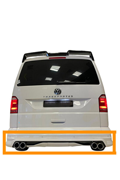 TÜRKSET TRANSPORTER 2015-2024 ARKA TAMPON EKİ (( BOYASIZ )) (( EGZOZLAR HARİÇ ))