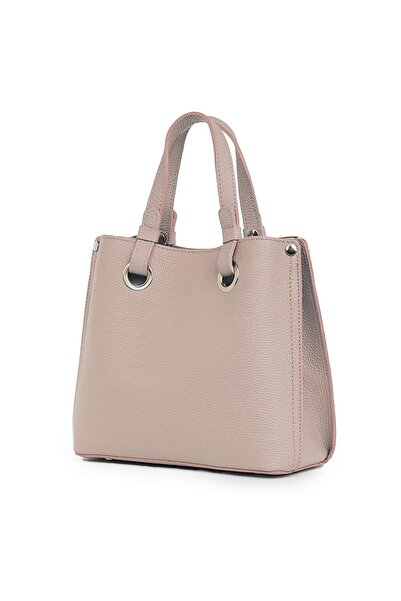 myOwn Γυναικεία τσάντα από γνήσιο δέρμα Ilona ροζ