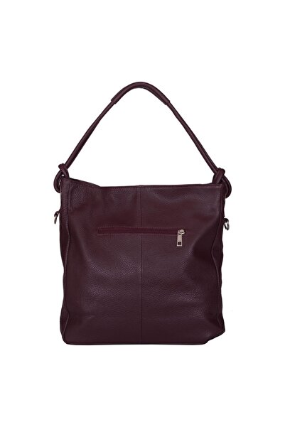 myOwn Women's genuine leather bag Mia burgundy