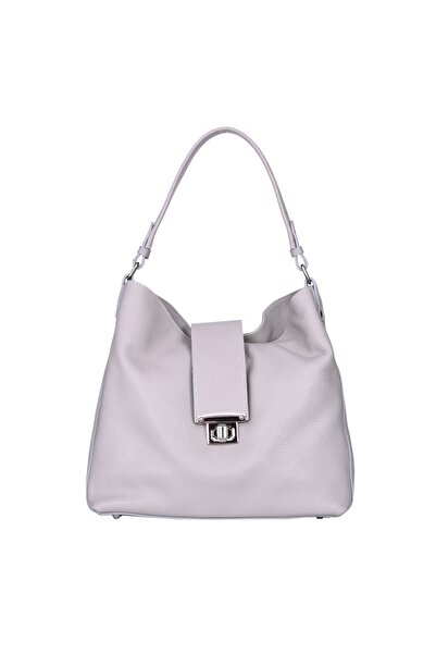 myOwn Loredana light gray genuine leather bag