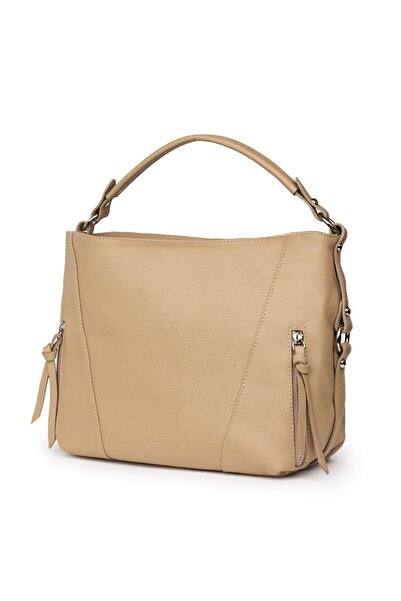 myOwn Geantă de damă din piele naturală Samira bej