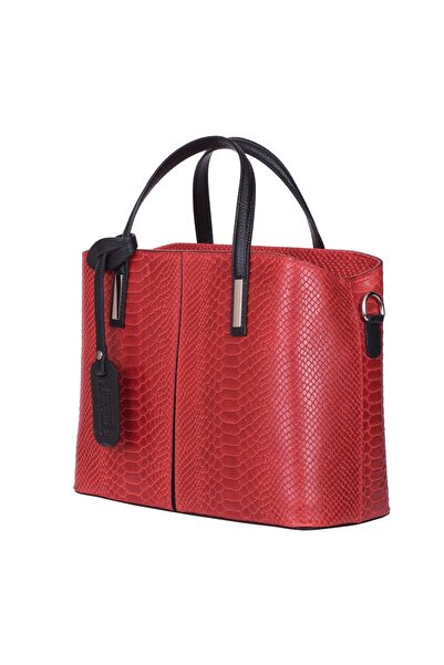 myOwn Червена чанта от естествена кожа Ella