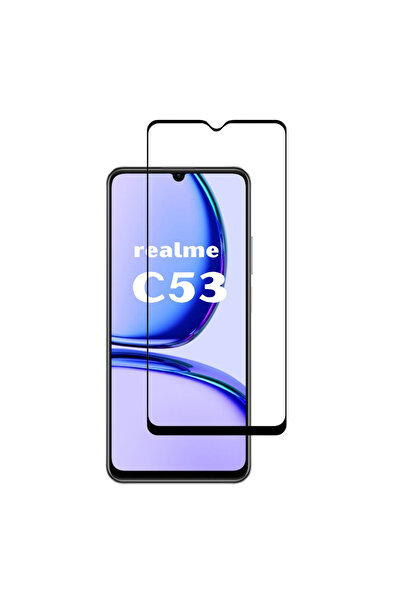 realme Folie de sticlă pentru C53 - Lipici complet