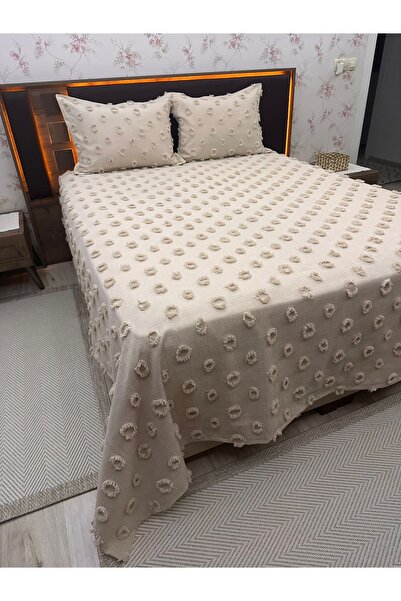 Doğa Double Pompom Bedspread