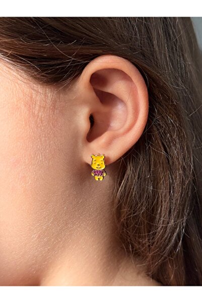 Liora Haribo Teddy Bear Model Children's Earrings