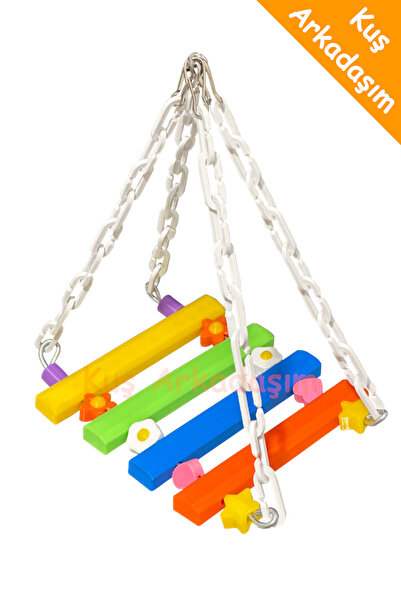 Kuşarkadaşım Muhabbet & Sultan & Sevda & Cennet & Forpus Köprü Salıncağı Boya...