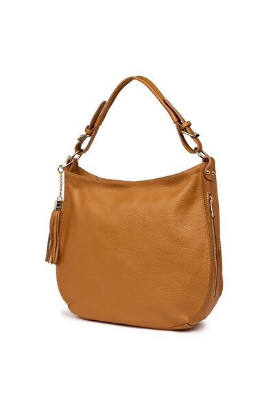 myOwn Geantă de damă din piele naturală Edina coniac