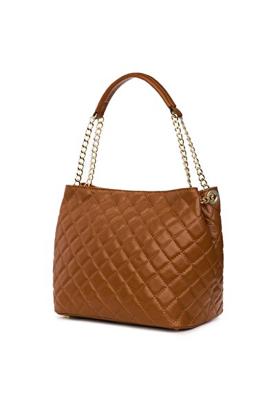 myOwn Paloma brown quilted leather bag