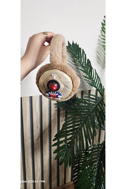 LAV MER KİDS İŞİKLİ PELUŞ KULAKLIK. ERKEK ÇOCUK PELUŞ KULAKLIK