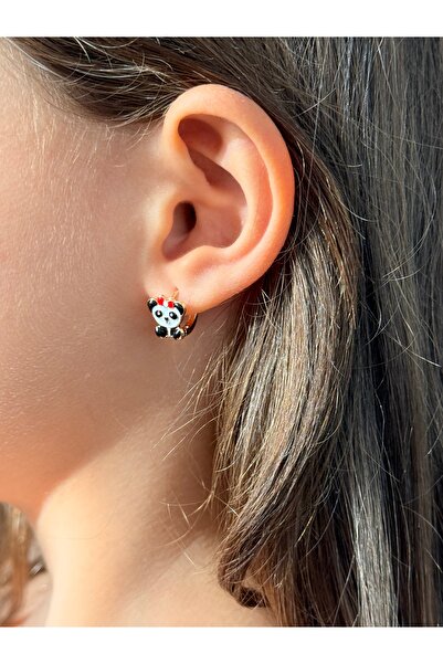 Liora Panda Model Children's Earrings