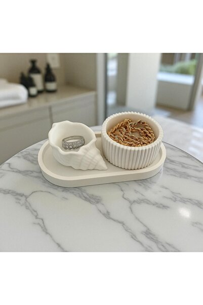 Bernami SözDekor Obiect decorativ, decor tip bibelou, set de 3 organizatoare
