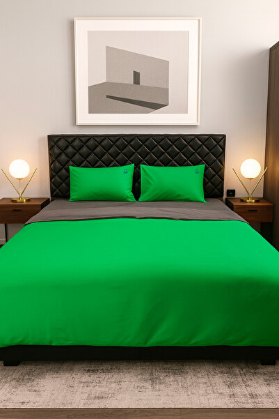Benetton Home Πράσινο Σετ Παπλωματοθήκης Ranforce για Μονό Κρεβάτι