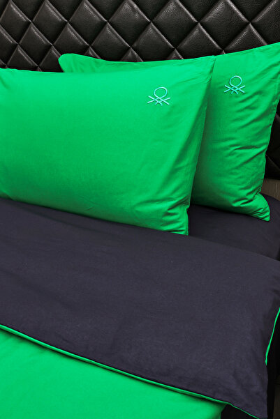 Benetton Home Green Single Ranforce Duvet Cover Set
