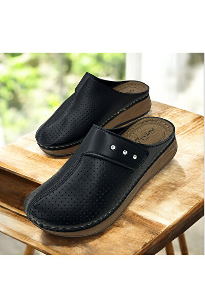Apella Closed Front Winter Orthopedic Mother's Slippers Suitable for Daily Use